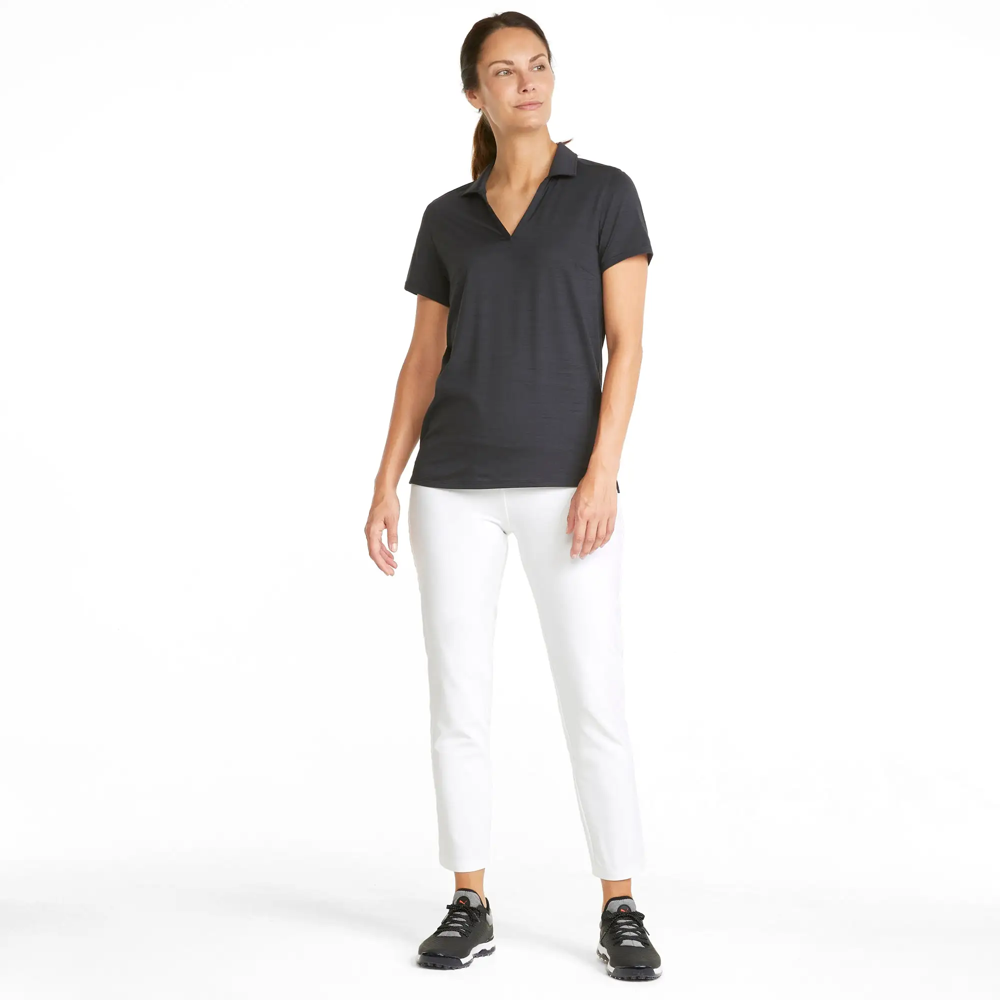 Women's CLOUDSPUN Coast Golf Polo | Puma Black