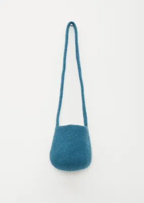 Wool Bag — Dark Turquoise