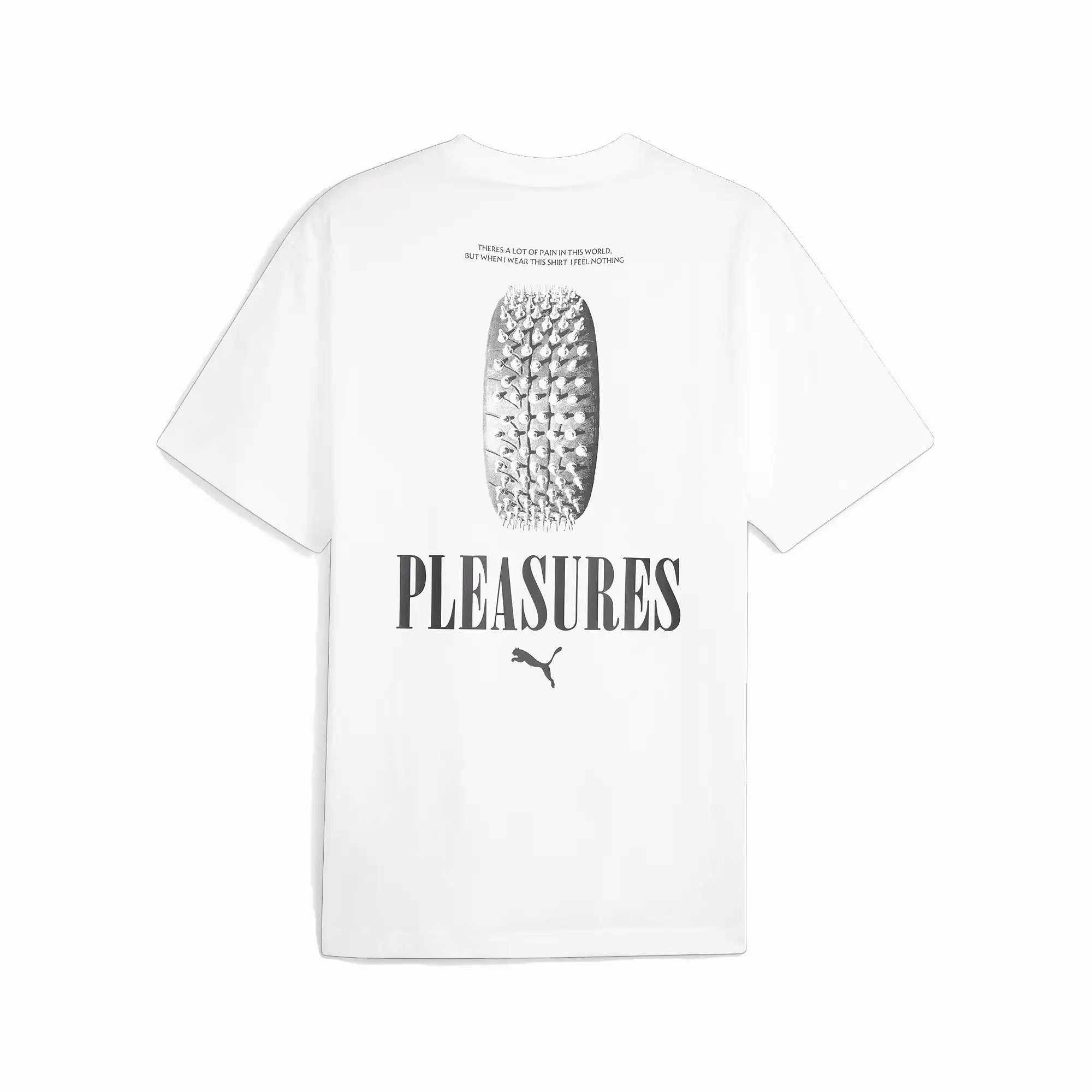 x PLEASURES GRAPHIC TEE 'WHITE'